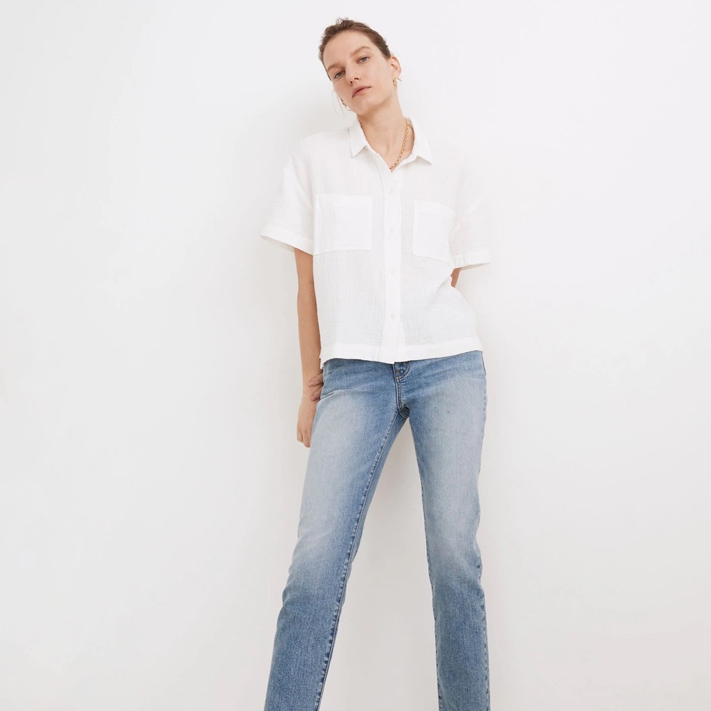 Madewell Lightspun Beack Shirt